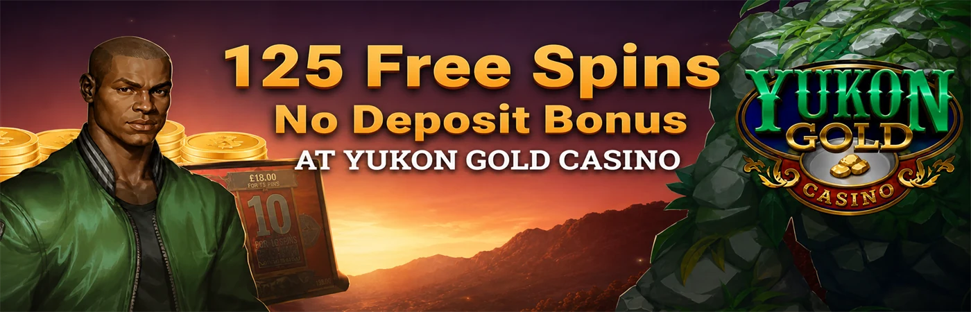 Yukon Gold Casino 125 Free Spins
