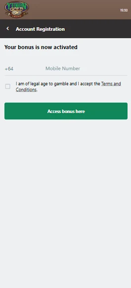Step 5 - Enter mobile numbet
